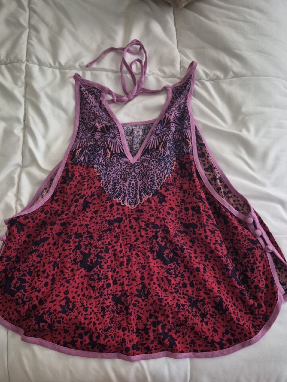 Free People  Halter Crop Top - Picture 3 of 4